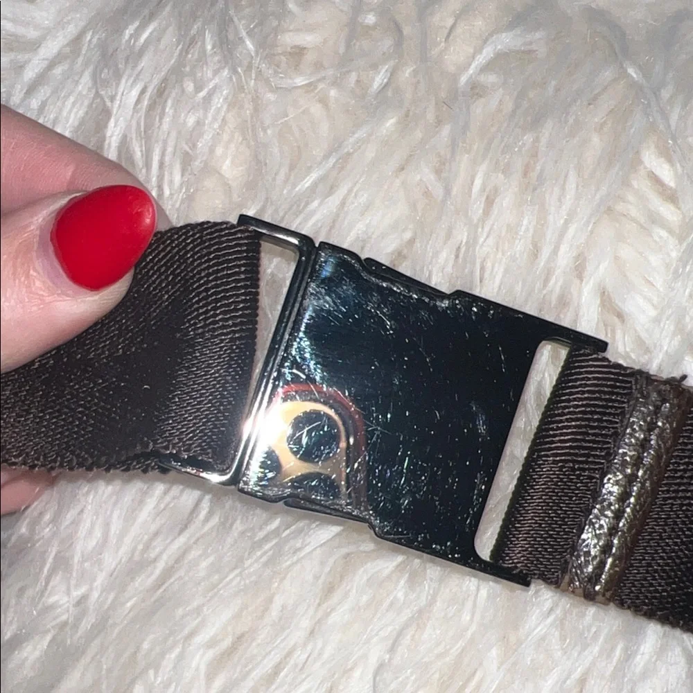 Gucci Beige Brown GG Canvas Belt Bag - Picture 9 of 11